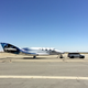 The Unity is towed back to its hangar after a 2017 flight test.